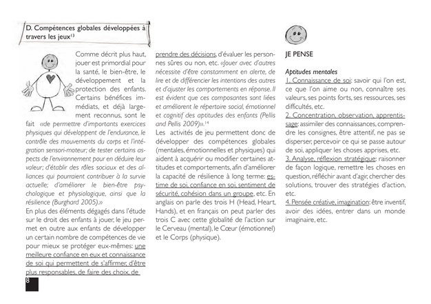 Competétences psychosociales. PDF gratuit. Terre des hommes. Protection de l'enfance. Jeux traditionnels. CPS. Formation.