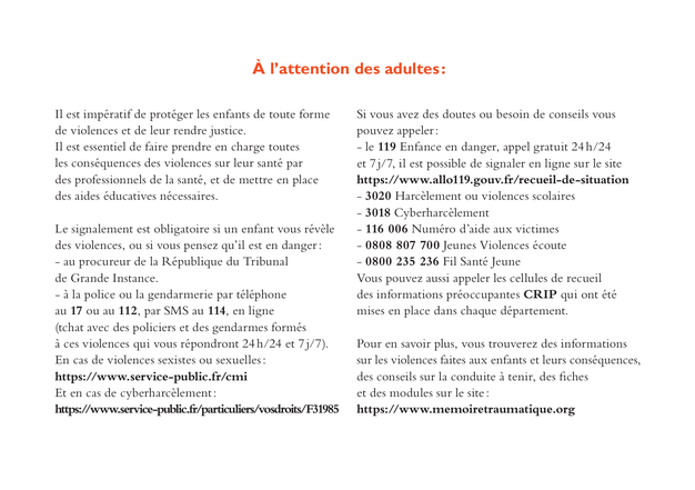 Quand on te fait du mal. Violences aux enfants. Album Claude Ponti gratuit. VEO. Droits de l'enfant. Victomologie. Traumatismes. Emotions. PDF gratuit. Informations sur les violences et leurs conséquences. CPS. Psychologie.