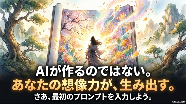 AIアートのプロンプトとは、  AIに作りたい画像を伝えるための指示文です。