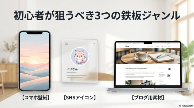初心者におすすめの販売ジャンル