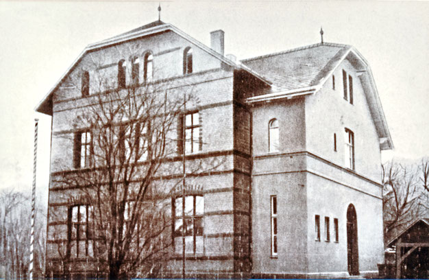 Die Landwirtschaftliche Winterschule (Foto ca um 1920)