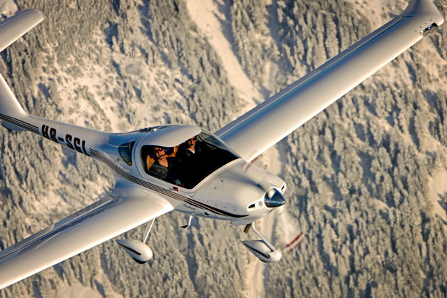 Diamond Eclipse, HB-SGL, Aviation School, Fluggruppe Mollis