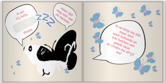 de naam van jouw baby in het verhaal