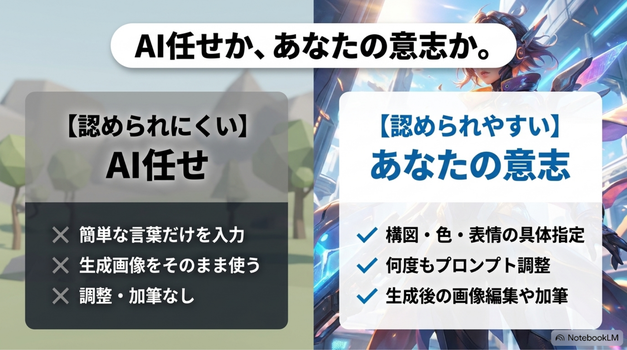 著作物として認められやすいAIアートとは？