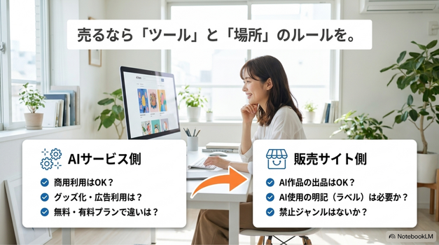 AIアートを公開する前に確認すること