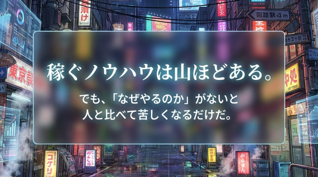 ビジネスが安定しない人ほど考えてほしいこと