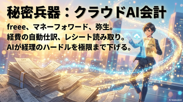 会計はAIでかなり楽になった