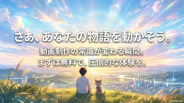 ここまで来ると、  「AI動画は一部の人だけのもの」  ではなくなってきています。    これから動画制作の世界はかなり変わっていくと思います。