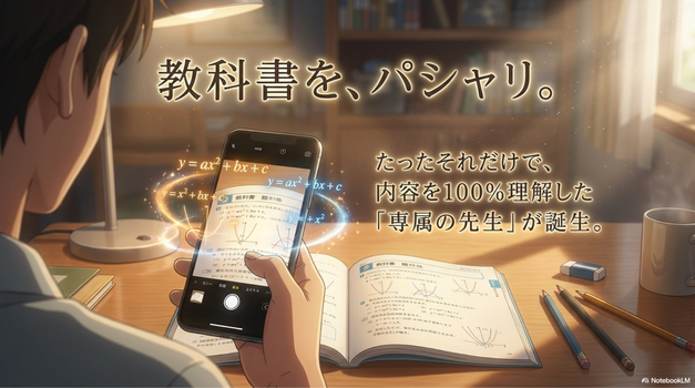実際に使ってわかった！NotebookLMが家庭教師になる仕組み