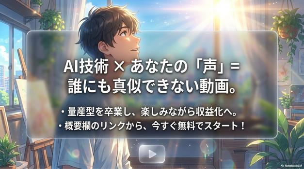 音声とスライドをあわせてオリジナル動画を完成させよう
