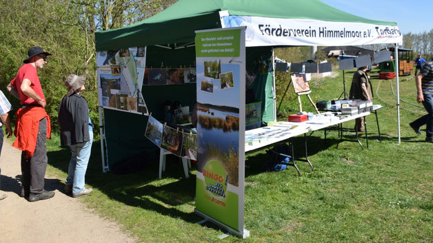 Auch die Schautafeln stießen bei den Besuchern auf großes Interesse