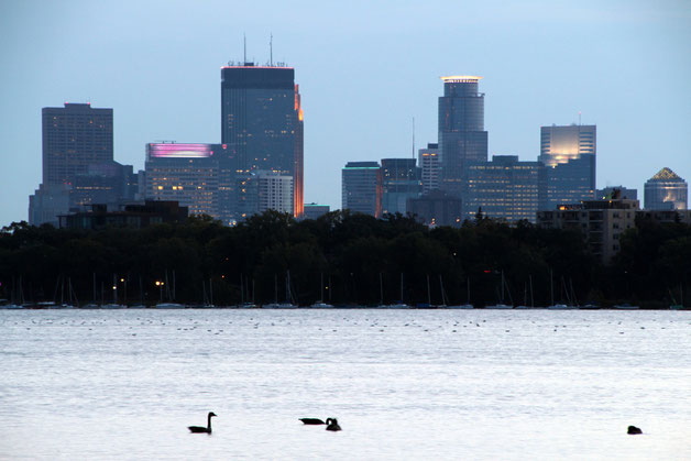 Morgenstimmung am Lake Calhoun (Chain of Lakes)