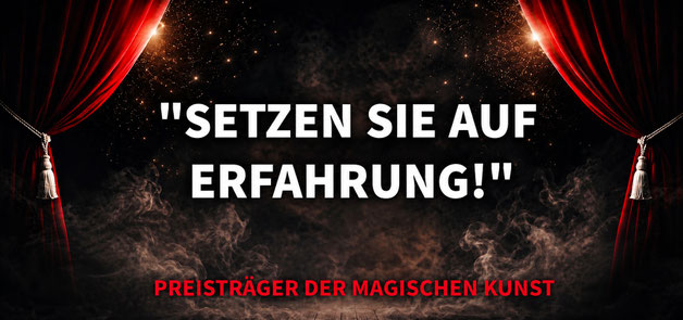 Zauberer Buchen -  Zauberer Kiel Jeff de Fire - Profitieren Sie von seiner Erfahrung 