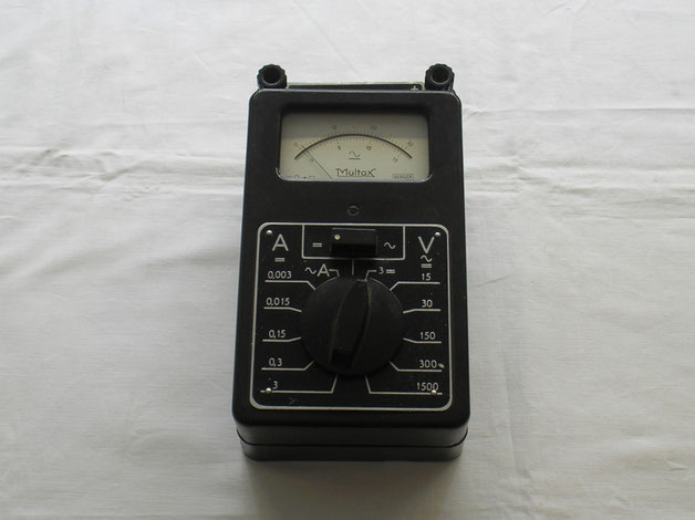 Einfaches Multimeter Typ. Multax - Berger von 1948