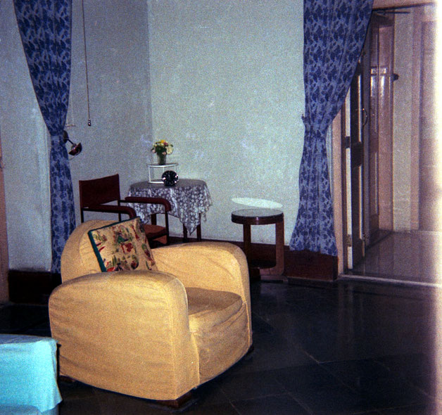 1969 : Baba's chair. Image courtesy of Teri Adams