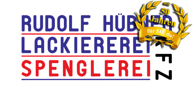 Logo Rudolf Hübner Ges.m.b.H. Lackiererei Spenglerei Autoglas