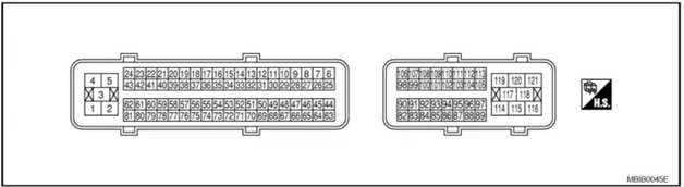 Rice. 1 – ECU pinout