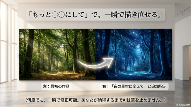 長いプロンプトほど良い作品になる