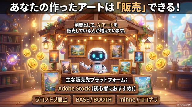 AIアートは販売できる？