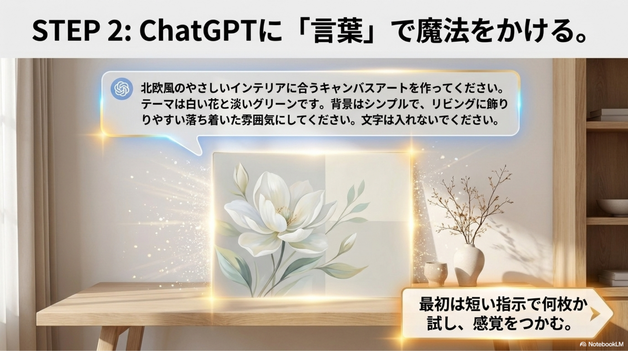 ChatGPTでAIアートを作る