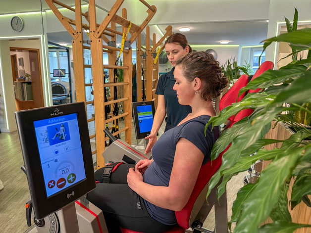 Training mit Physiotherapeuten von Wellsana