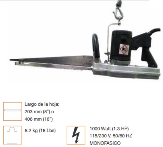 Division reciprocante IMPROSERVICE Equipos para la carne