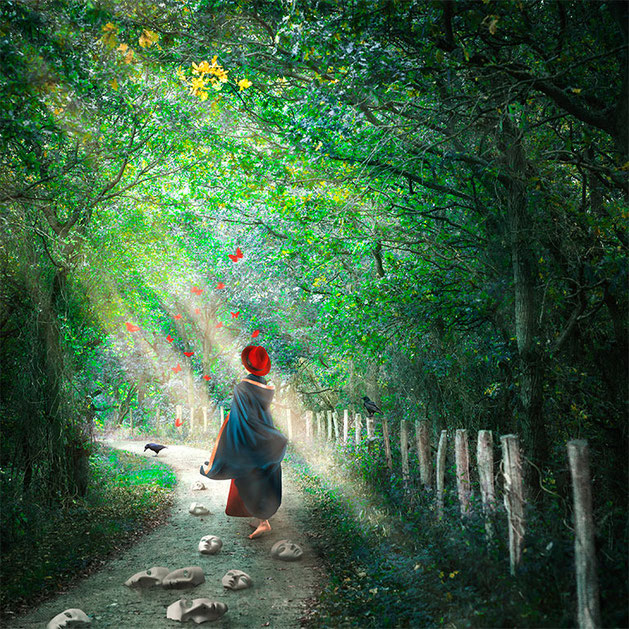 The Way, 2022, Fotografie und digitale Bearbeitung, limitierte Auflagen in 30x30cm, 40x40cm, 50x50cm