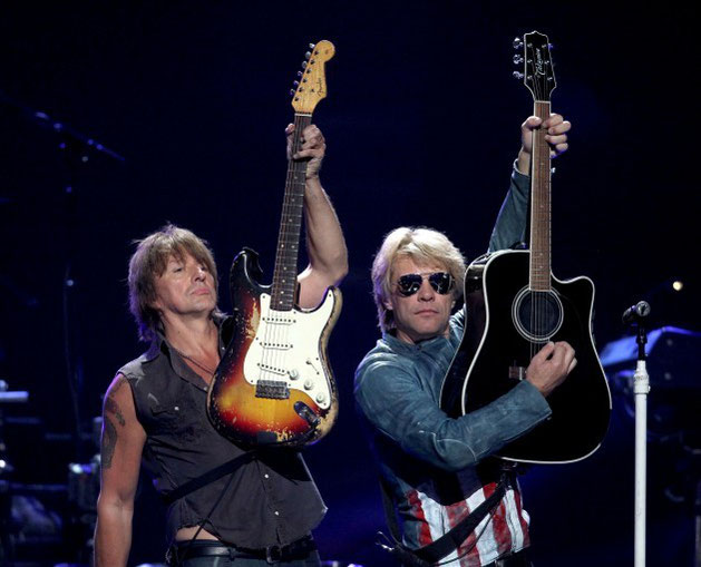 jon bon jovi e richie sambora live