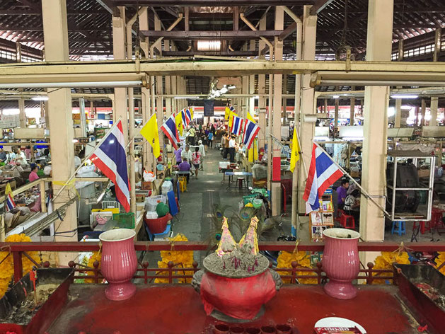 nang loeng markt in rattanankosin, bangkok