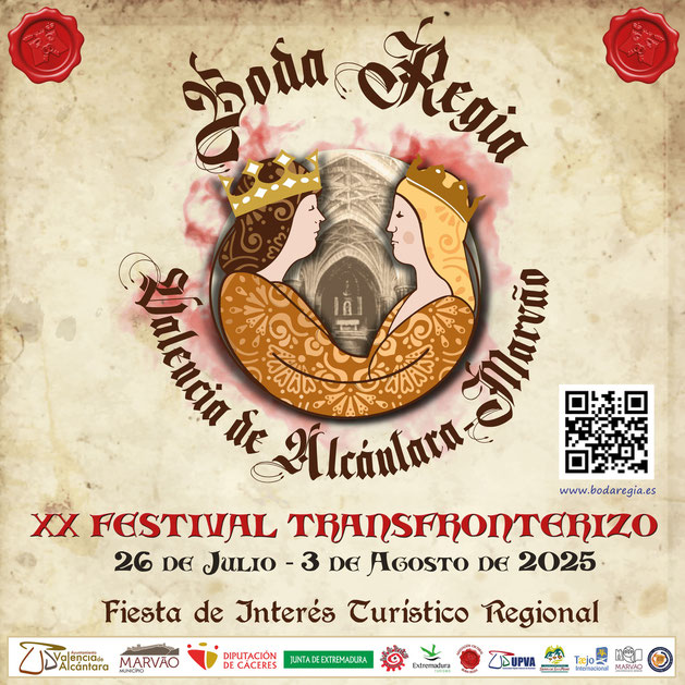 Boda Regia en Valencia de Alcantara y Festival Transfonterizo