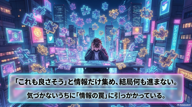 なんとなくSNSを見る人ほど迷いやすい