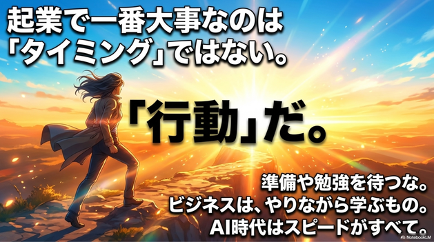 起業で一番大事なこと