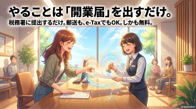 税務署に 開業届 を提出