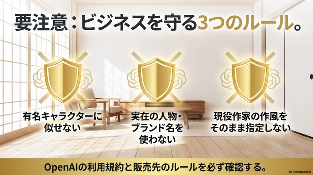 商用利用と著作権の注意点