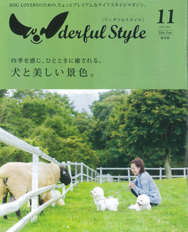 ワンダフルスタイル11月号に柴垣グリーンテックが掲載されました!