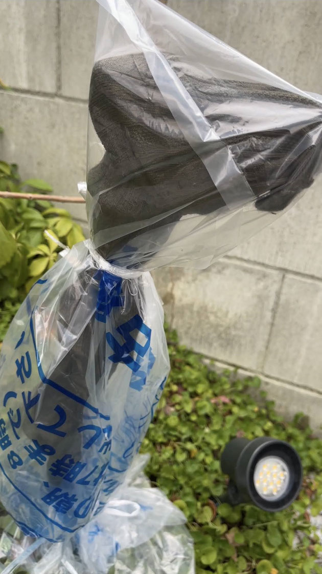 お庭の立水栓の緊急凍結対策!