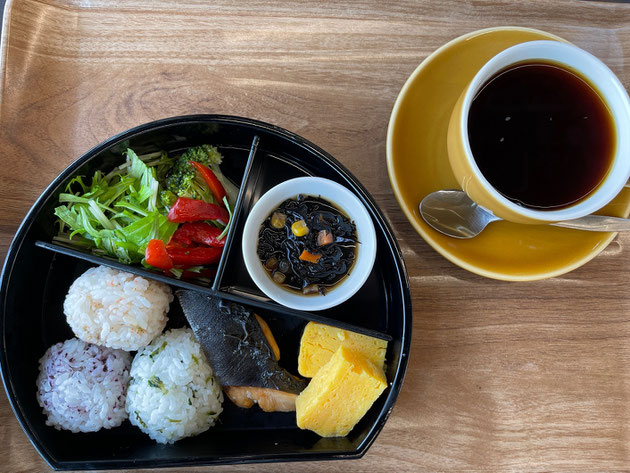 モーニングハンター柴ちゃん高蔵寺の「Cafeはなもも」でモーニングを頂きました！