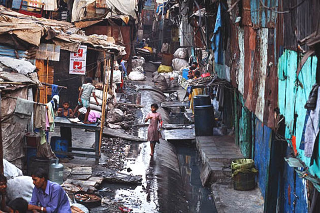 Fattigdom i Indien (Mumbai)