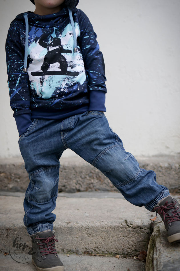 Wintermütze Cosy mit Hoodie dein Nanuk Snowboardstyle
