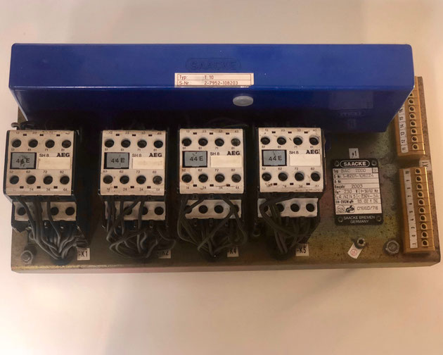 The SAACKE burner control unit, Type BAC 2000