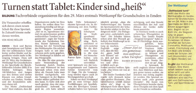 Ostfriesenzeitung 21.3.2017