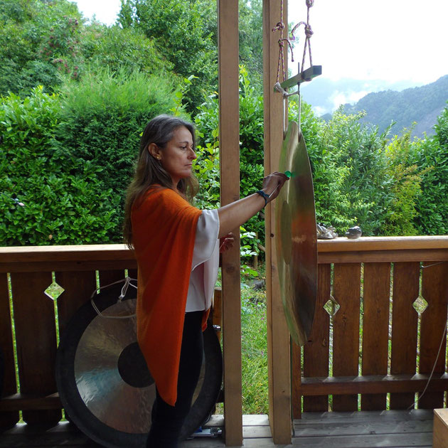 utiliser un gong