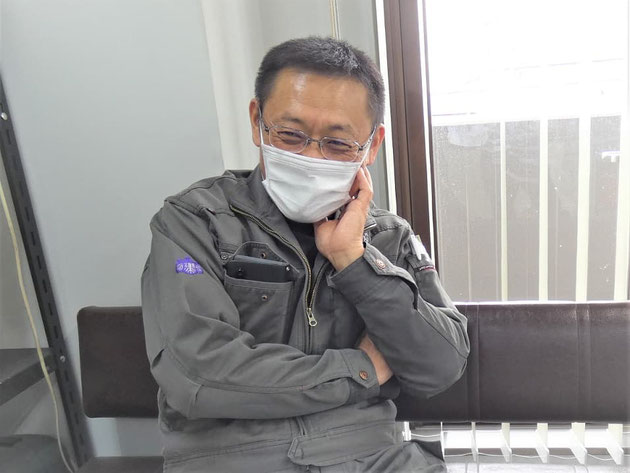 土地家屋調査士・測量士　小岩邦弘さん 　　