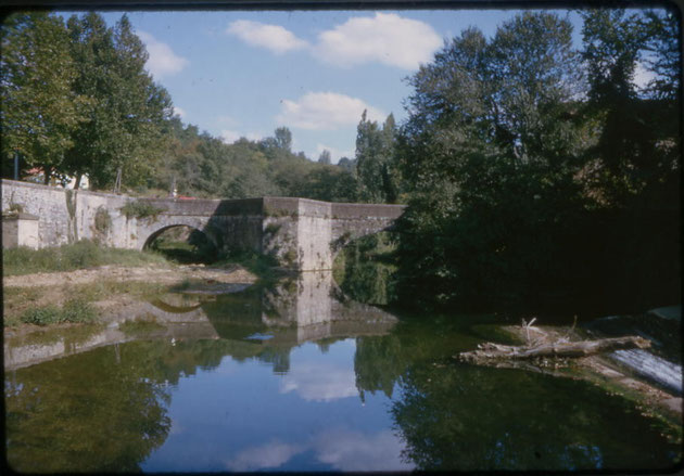 Le pont à trois arches avant 1965