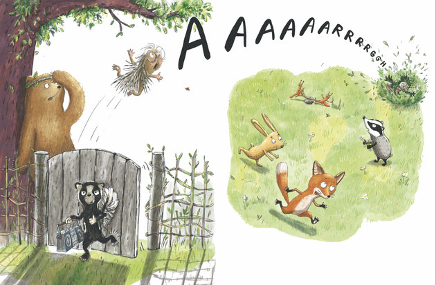 Illustration Bilderbuch Ulrike König Kinder