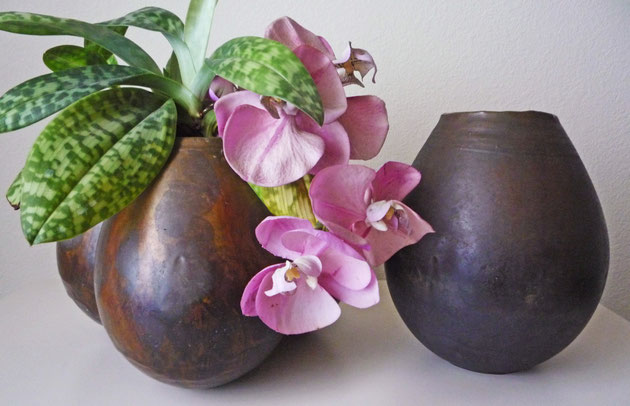 grant irish bronze vessels with patinas