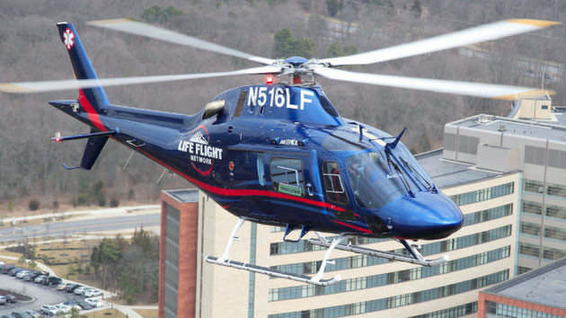 AW 119Kx in servizio con la Life Flight Network (Foto: Life Flight)
