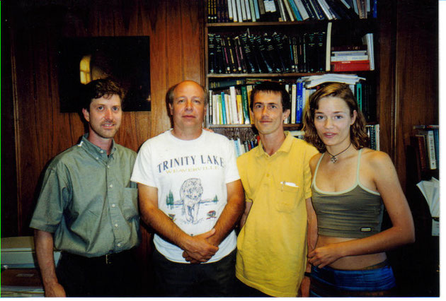 Glenn Parton and Maik Hosang in September 2010 during their visit to the Institute of Integrals Studies in San Francisco