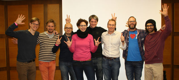 DeafIT organisation team 2015 in Nürnberg
