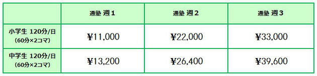 京橋・城東区蒲生の個別指導学習塾アチーブメント - 授業料「基本プランBASIC」
